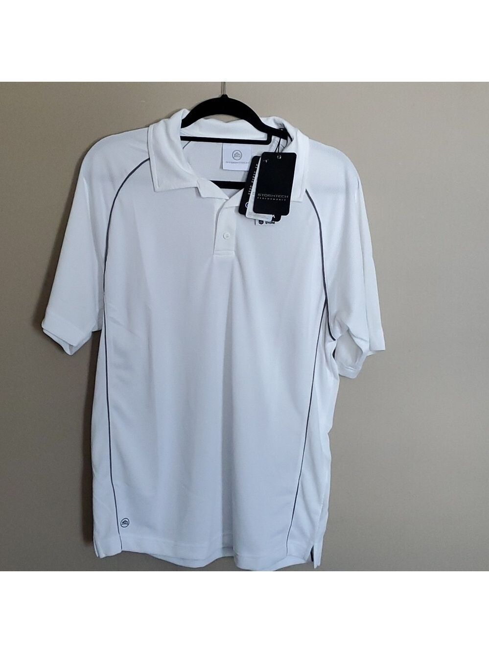 Stormtech short sleeve golf shirt size large